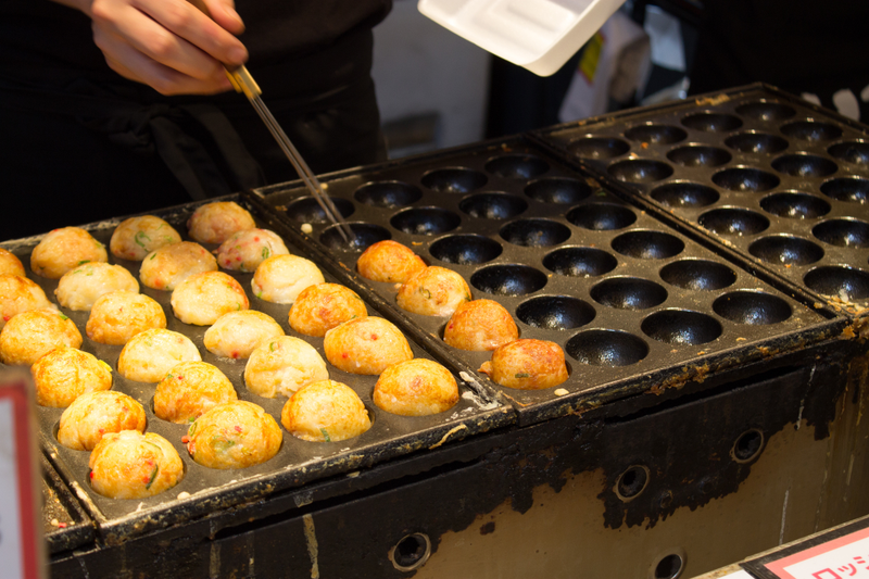 You can’t go to Osaka and not try Takoyaki!